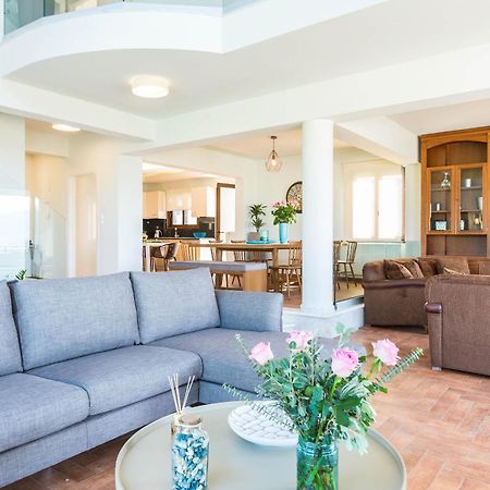 Villa Anemeli - Luxury Pool Villa With Gorgeous Seaview Киссамос Экстерьер фото