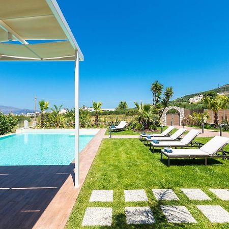 Villa Anemeli - Luxury Pool Villa With Gorgeous Seaview Киссамос Экстерьер фото