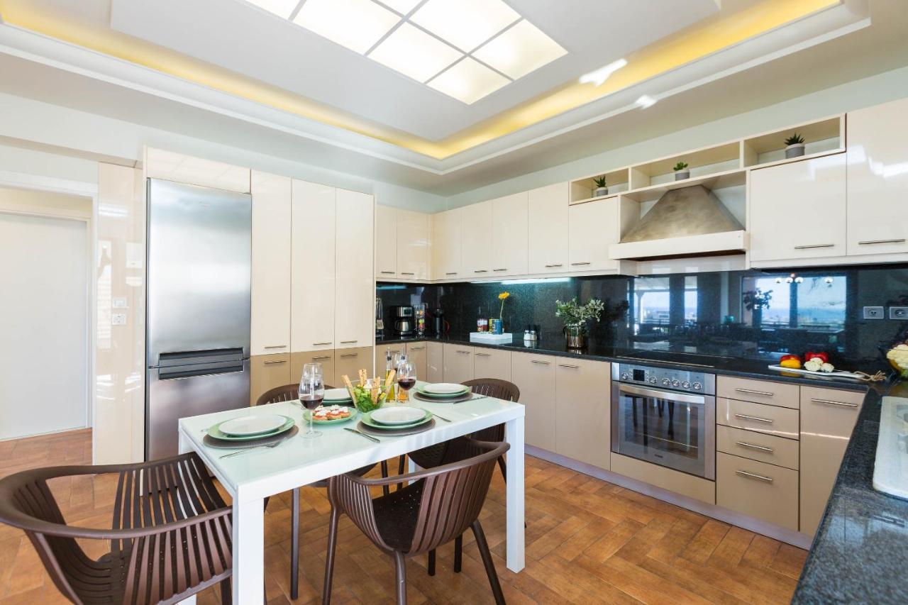 Villa Anemeli - Luxury Pool Villa With Gorgeous Seaview Киссамос Экстерьер фото