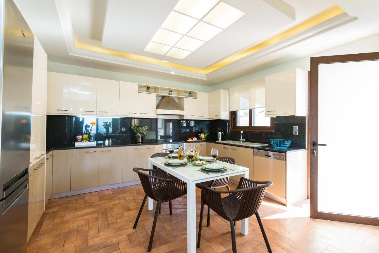 Villa Anemeli - Luxury Pool Villa With Gorgeous Seaview Киссамос Экстерьер фото